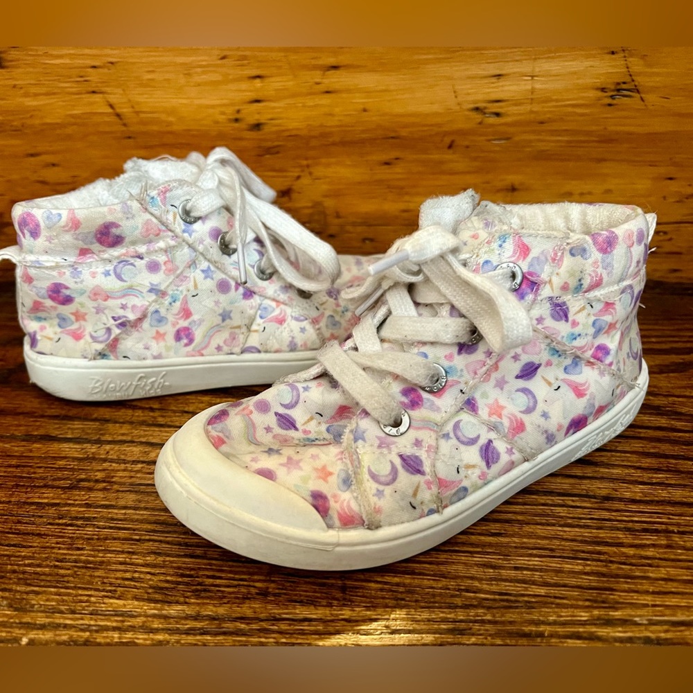 Blowfish High Top Unicorn Sneakers
